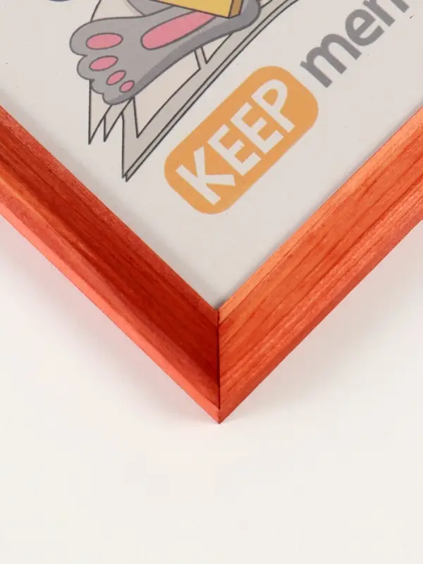 Фоторамка дерево 15х21 см, махагон №2 (пластиковый экран) Фоторамка дерево 15х21 см, махагон №2 (пластиковый экран)