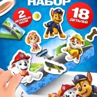Магнитный набор &laquo;Большие приключения&raquo;, Щенячий патруль, 18 деталей