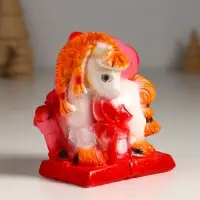 Копилка "Лошадь с сердцем и подарками" 11х10х7 см, Копилка "Лошадь с сердцем и подарками" 11х10х7 см,