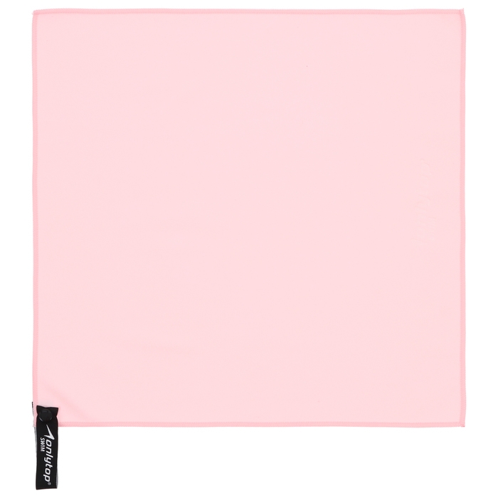 Полотенце из микрофибры ONLYTOP, 40х40 см, цвет розовый Полотенце из микрофибры ONLYTOP, 40х40 см, цвет розовый