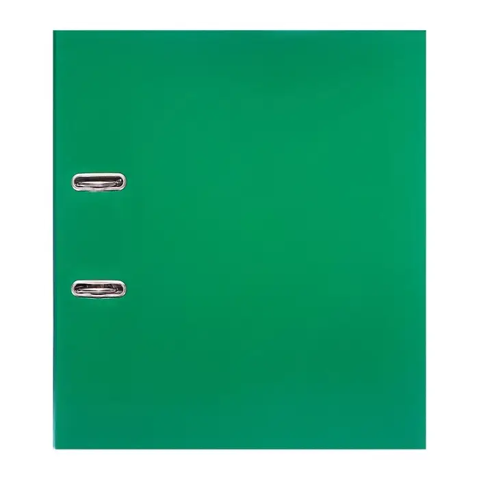 Папка&ndash;регистратор А4, корешок 70 мм, ErichKrause Granite, с арочным механизмом, зеленая, до 450 листов