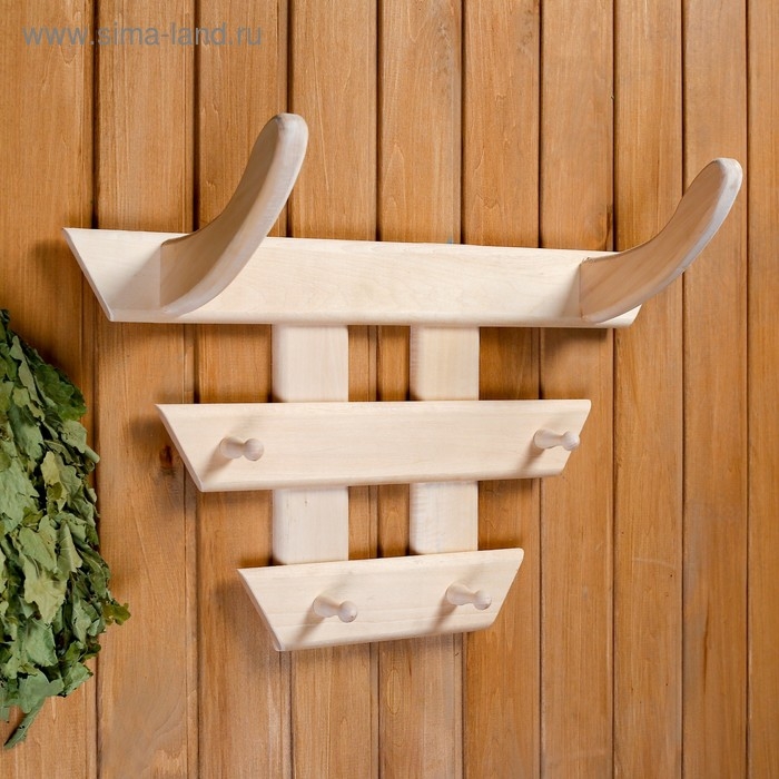 Вешалка Вешалка "Бык" ЛИПА 4 крючка 49×35×22 см