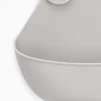 Нагрудник детский, серый