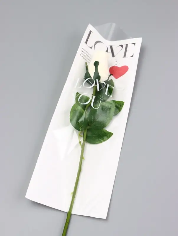 Пакет конус, для цветов, белый, 14×40 см Пакет конус, для цветов, белый, 14×40 см