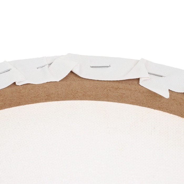 Холст на подрамнике круглый d-30 см, хлопок 100%, грунт акриловый, 1,5*30 см, мелкозернистый, 280г/м² Холст на подрамнике круглый d-30 см, хлопок 100%, грунт акриловый, 1,5*30 см, мелкозернистый, 280г/м²