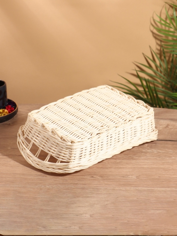 Корзина плетеная 27x19x9 см, ротанг