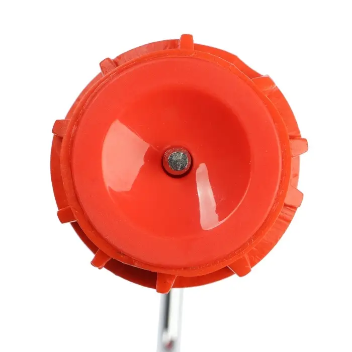 Валик декоративный ТУНДРА, резиновый, &laquo;крокодил&raquo;, рукоятка d=6 мм, 180 мм