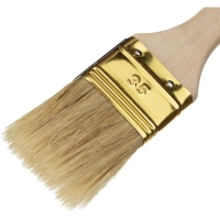 Кисть плоская ЗУБР УНИВЕРСАЛ-ОПТИМА, светлая щетина, 35мм01099-038-Z01