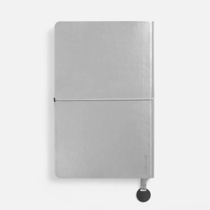 Ежедневник Waltz, недатированный, серебристый Ежедневник Waltz, недатированный, серебристый