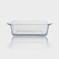 Форма для запекания Paşabah&ccedil;e Borcam, 1.04 л, 20.9&times;16.5 см, прямоугольная, жаропрочное стекло, прозрачная