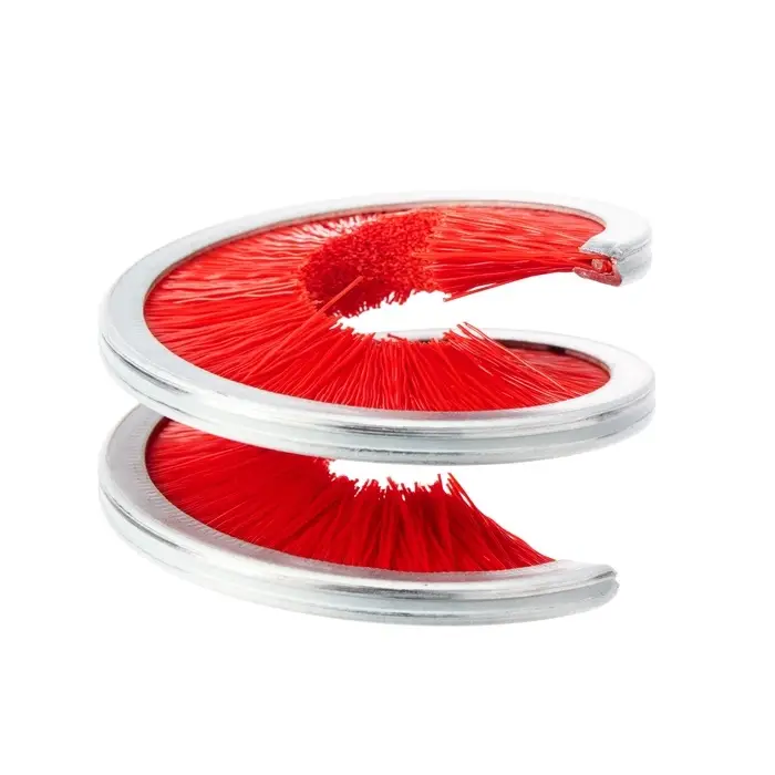 Щётка для чистки цепи TORSO, 360&deg;, красная