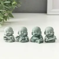 Набор фигурок песчаник &laquo;Маленькие хотейчики&raquo;, 4 шт., 3.5&times;3&times;4.5 см