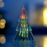 Фигура световая &laquo;Ёлочка&raquo;, 9 см, 1 LED, свечение RGB