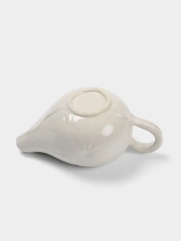 Соусник, 8&times;9&times;16 см, керамика, белый