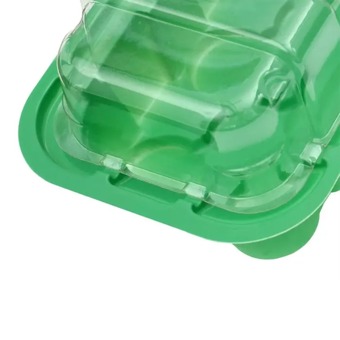 Мини - парник для рассады, 24&times;12&times;11 см, 11 ячеек под таблетки для рассады d=3 см, пластик, Greengo