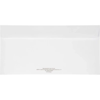 Конверт белый E65с трип 110х220 80г  80 гр 100шт/уп 10уп/кор