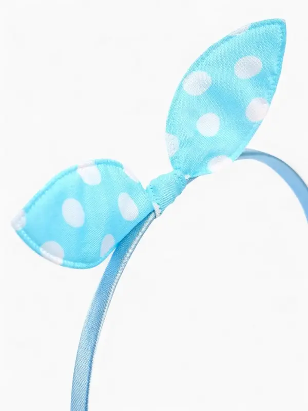 Ободок для волос &laquo;Бантик&raquo; голубой, Холодное сердце