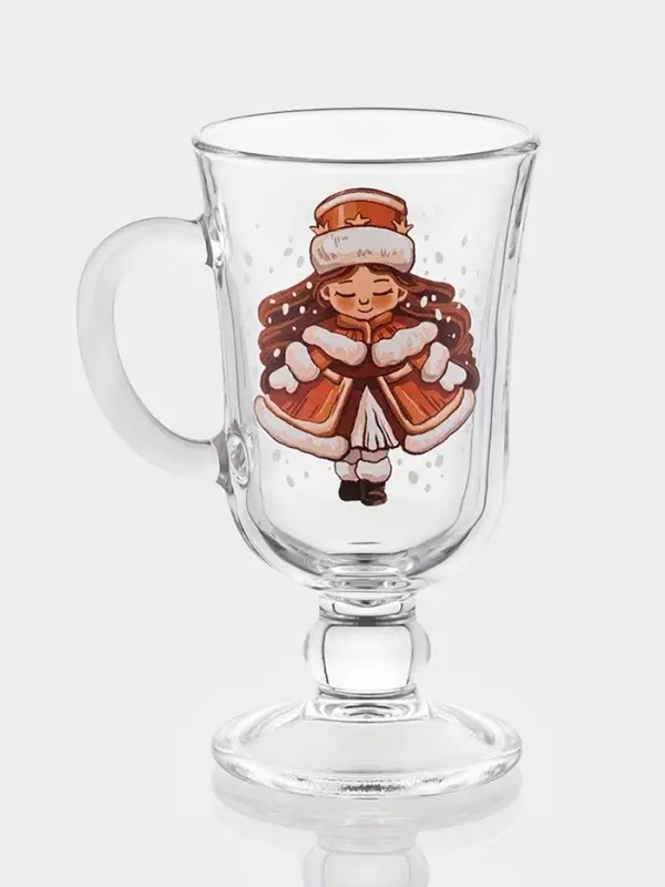 Кружка Кружка "Глинтвейн" "Новогодние игрушки" 250 мл