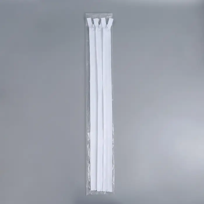 Молния «Спираль», №7, разъёмная, водонепроницаемая, замок автомат, 60 см, белая