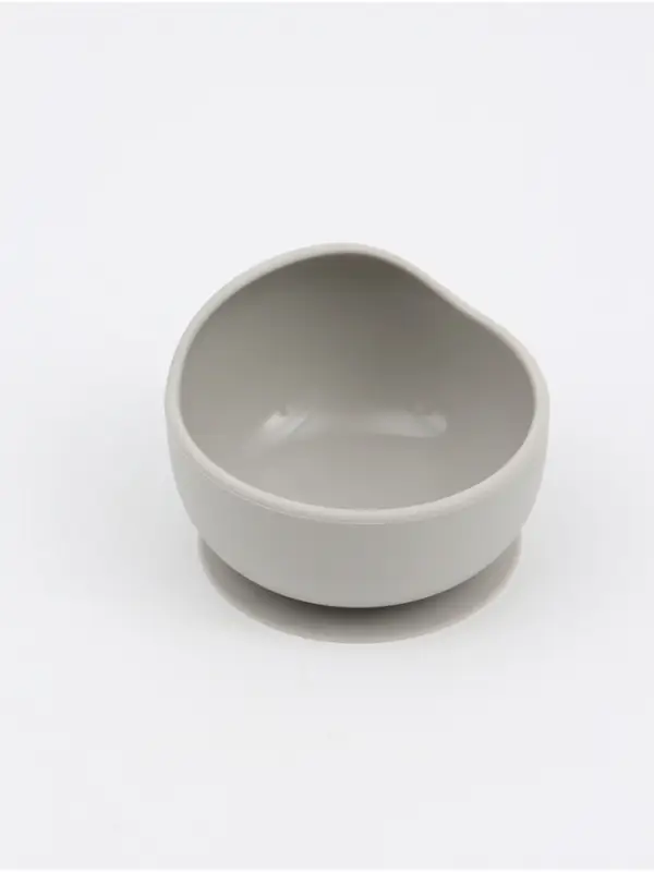 Набор детской посуды для кормления силиконовый с прорезывателем, 5 предм., M&B