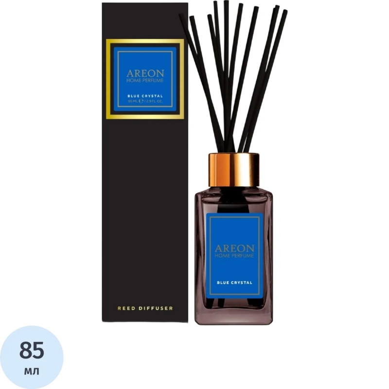Аромадиффузор AREON STICKS PREMIUM 85 ml. Блю кристал