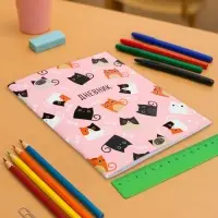 Дневник школьный для 1-11 классов, &laquo;Кошки&raquo;, мягкая обложка, 40 листов