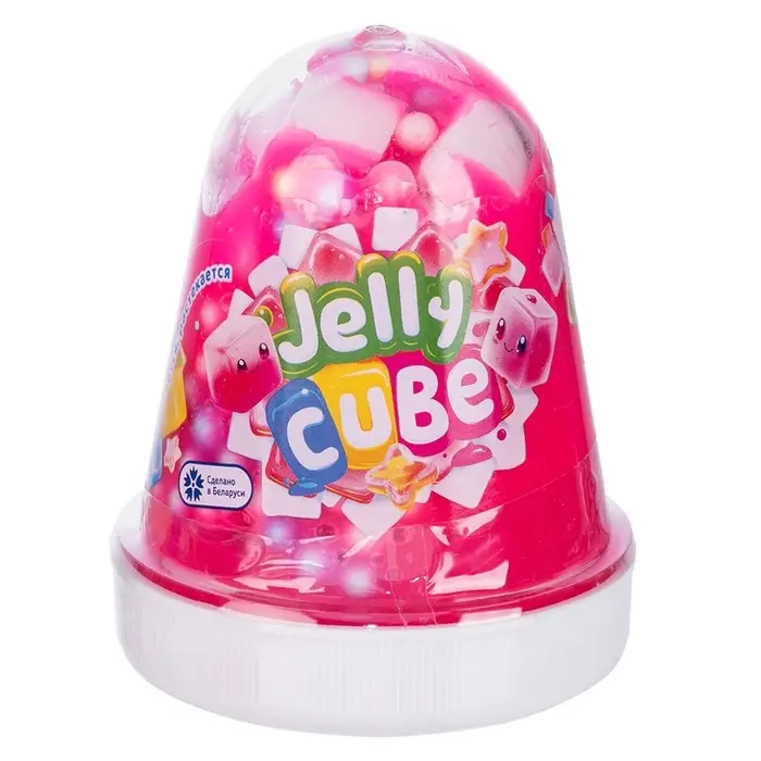 Слайм &laquo;Мялка-жмялка&raquo;, Jelly cube МИКС SLI60