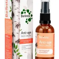 Крем омолаживающий, anti-age face cream Beresta, стекло, 50 мл