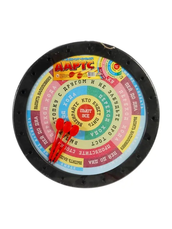 Дартс Задира-плюс &laquo;Праздничный&raquo;, мишень 41&times;41 см, 3 дротика, 18+