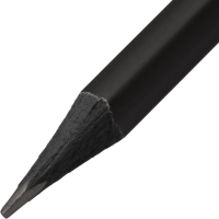 Карандаш чернографитный Комус Grand-X HB, ласт, трехгр черное дерево черный