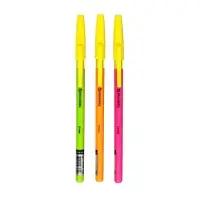 Ручка шариковая 1.0 мм, BRAUBERG Color, чернила синие