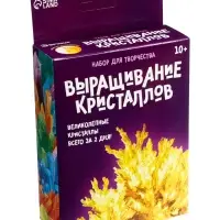 Выращивание кристаллов &laquo;Опыты. Лучистый кристалл&raquo;, цвет жёлтый