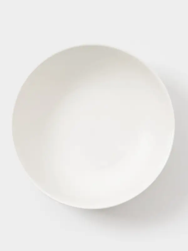 Салатник новогодний Доляна «Волшебный праздник», 580 мл, 15.5×6 см, фарфор, белый