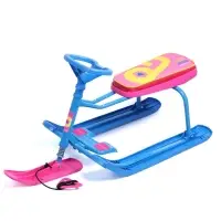 Снегокат &laquo;Тимка спорт 1+&raquo;, розовый, синий, ТС1+/РГ Nika Kids