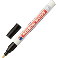 Маркер для наружных работ EDDING E-8055/1 черный 1-2мм, мет. корп.