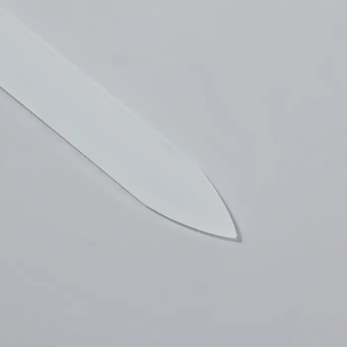 Пилка стеклянная для ногтей, 14.2 см, в футляре, чёрная