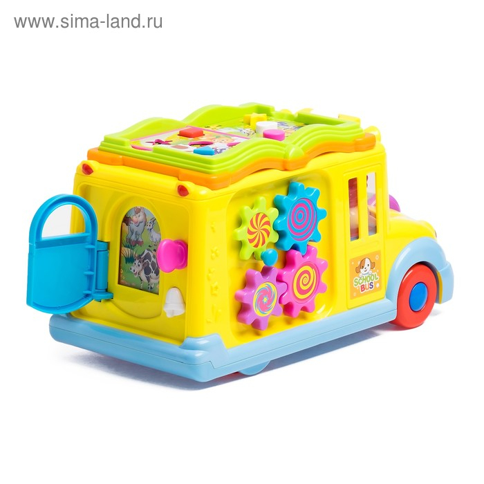 Развивающая игрушка «Автобус», световой и звуковой эффект Развивающая игрушка «Автобус», световой и звуковой эффект