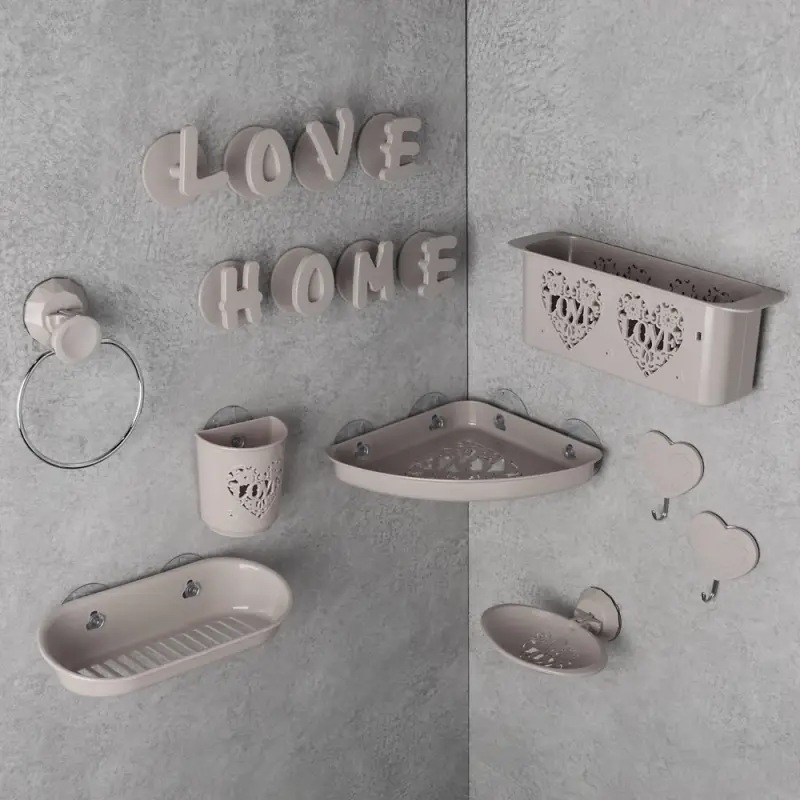 VETTA Love Держатель для туалетной бумаги с вакуумным креплением, 2 цвета