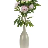 Цветы искусственные &laquo;Пион Беверли люкс&raquo;, h=60 см, светло-розовые