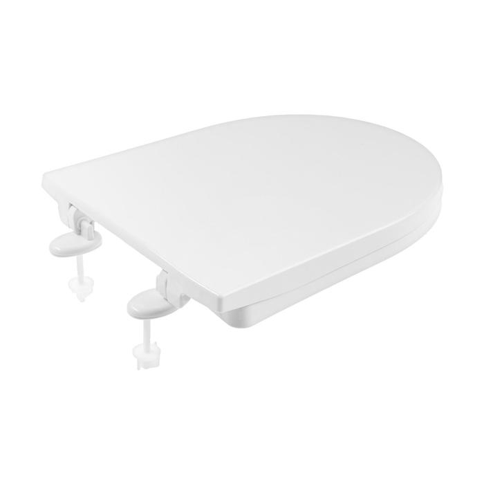 Сиденье для унитаза  Сиденье для унитаза "АНИ Пласт" WS0300, крепление пластик, белое