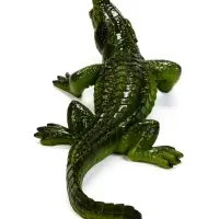 Садовая фигура из полистоуна &laquo;Крокодил&raquo;, 35&times;15&times;7 см, Greengo
