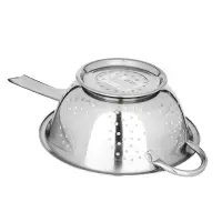 VETTA Дуршлаг с ручкой на ножке, нерж.сталь, 24см