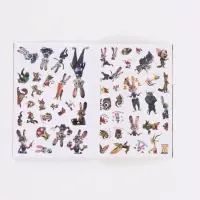 Книга с наклейками, 100 наклеек, А5