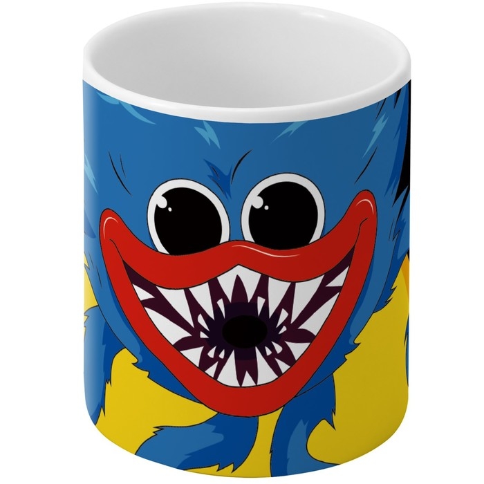 Кружка керамическая детская, сублимация, 350 мл, Монстр