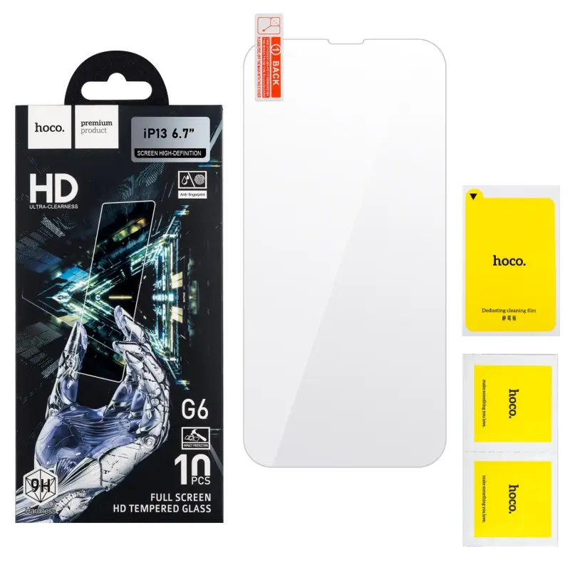 Защитное стекло для iPhone 13 Pro Max/14 Plus High Definition G6 HOCO
