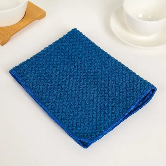 Салфетка микрофибра Доляна, 30×30 см, цвет МИКС