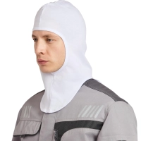 Балаклава -подшлемник универсальная трикотажная (120 гр) белый