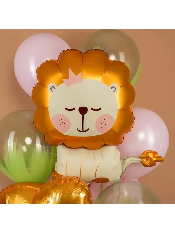 Воздушный шар фольгированный 30" &laquo;Львёнок&raquo;