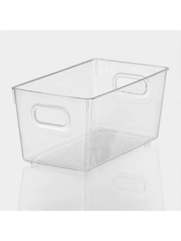Контейнер для холодильника RICCO, 23.5&times;13&times;11 см, прозрачный
