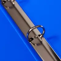 Папка на 4 кольцах А3, Calligrata TOP, 27 мм, 800 мкм, вертикальная, синяя